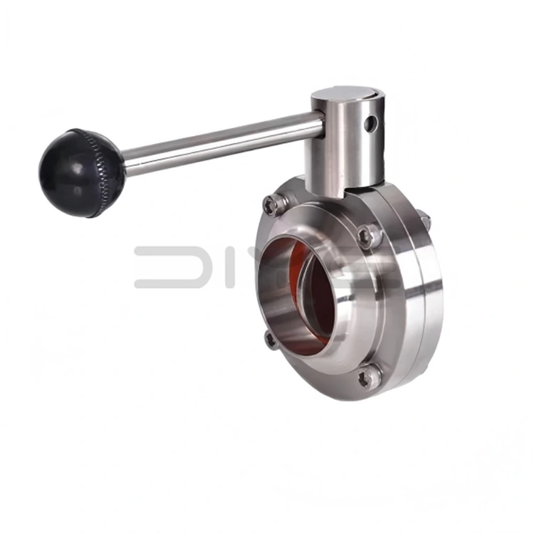 Легкий SMS санитарный дроссельный клапан