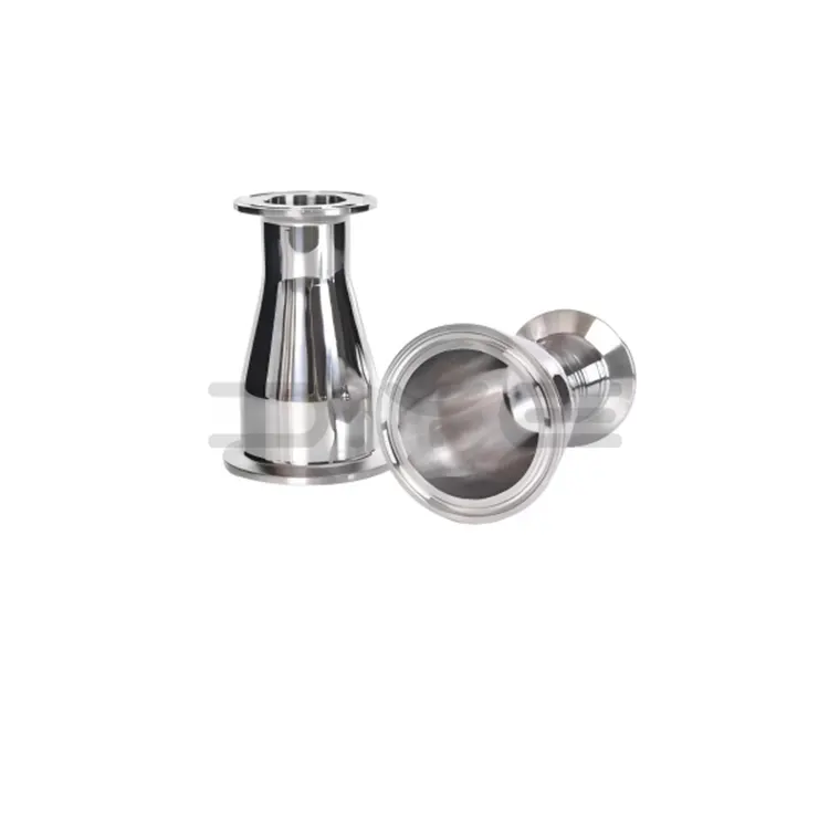 Санитарный зажим из нержавеющей стали, концентрический редуктор